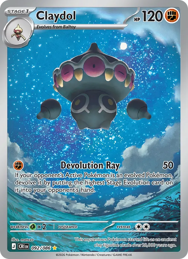 Claydol, Chaos Rising 092/086