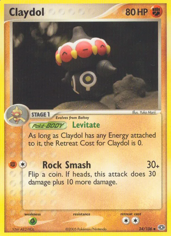 Claydol, Emerald 024/106