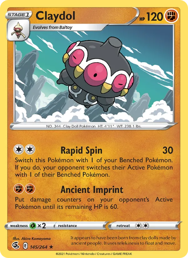 Claydol, Fusion Strike 145/264