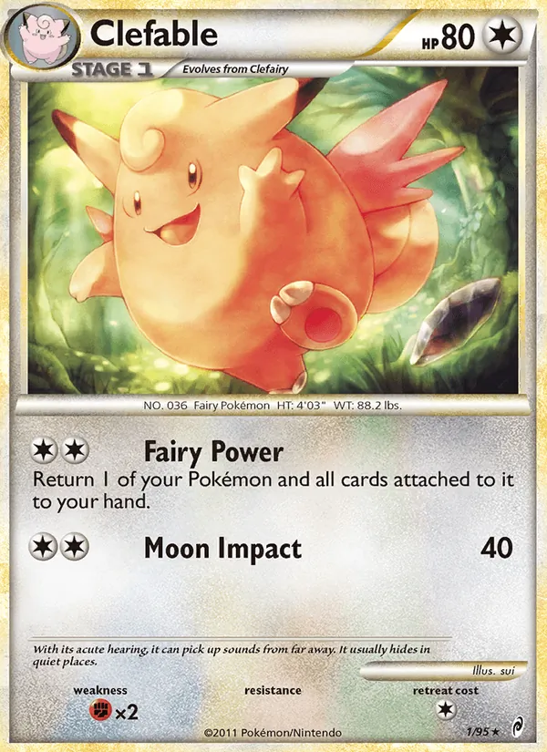 Clefable, Call of Legends 001/095