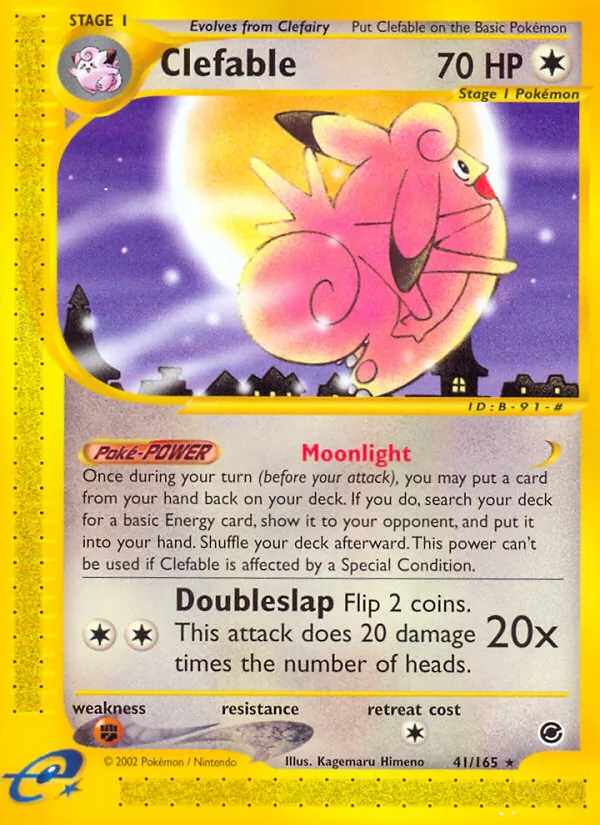 Clefable, Expedition Base Set 041/165