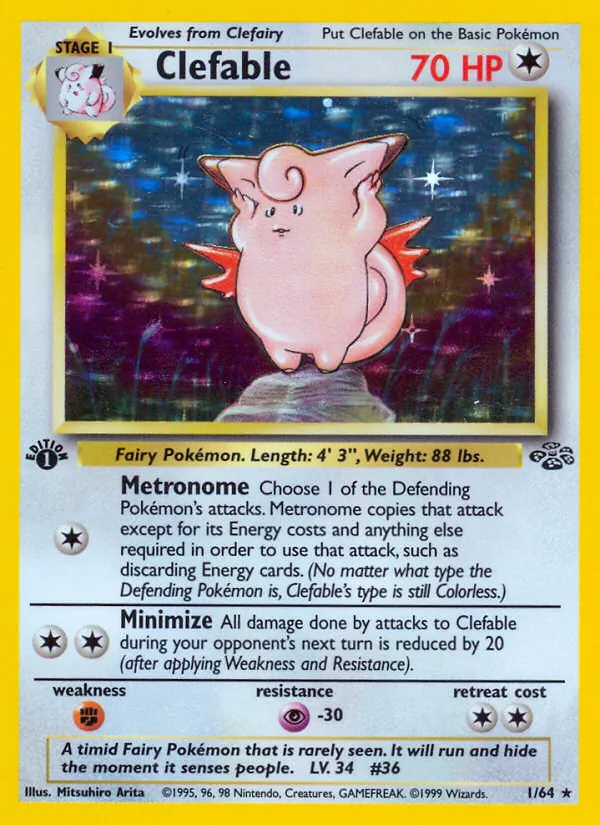 Clefable, Jungle 001/064