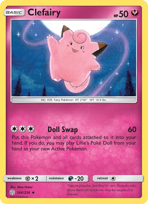 Clefairy, Cosmic Eclipse 144/236