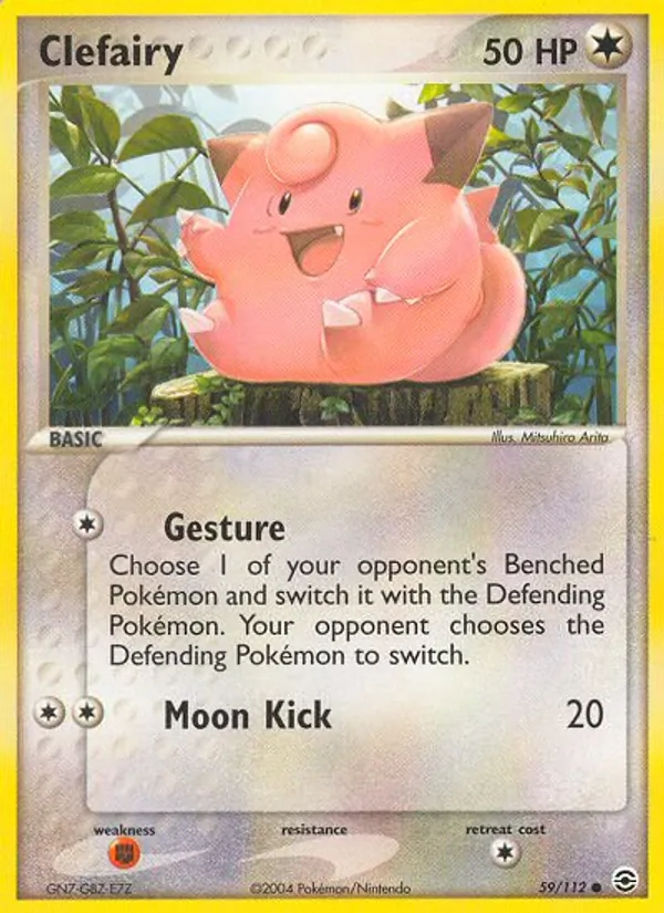 Clefairy, FireRed & LeafGreen 059/112