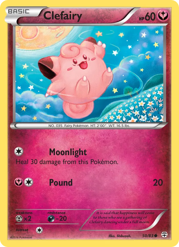 Clefairy, Generations 050/083