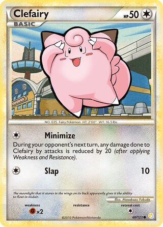 Clefairy, Überraschungskalender 060/123