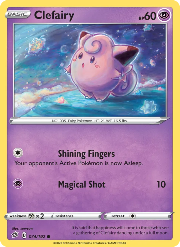 Clefairy, Rebel Clash 074/192