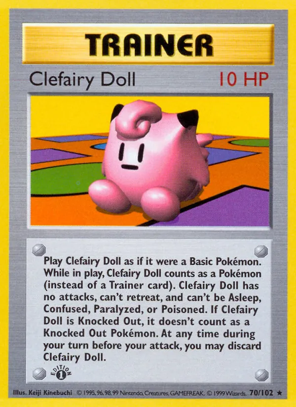 Clefairy Doll, Base Set 070/102