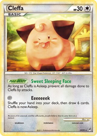 Cleffa, WC Deck 2011 (Megazone) 024/095