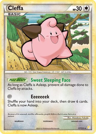 Cleffa, WC Deck 2011 (Twinboar) 017/123