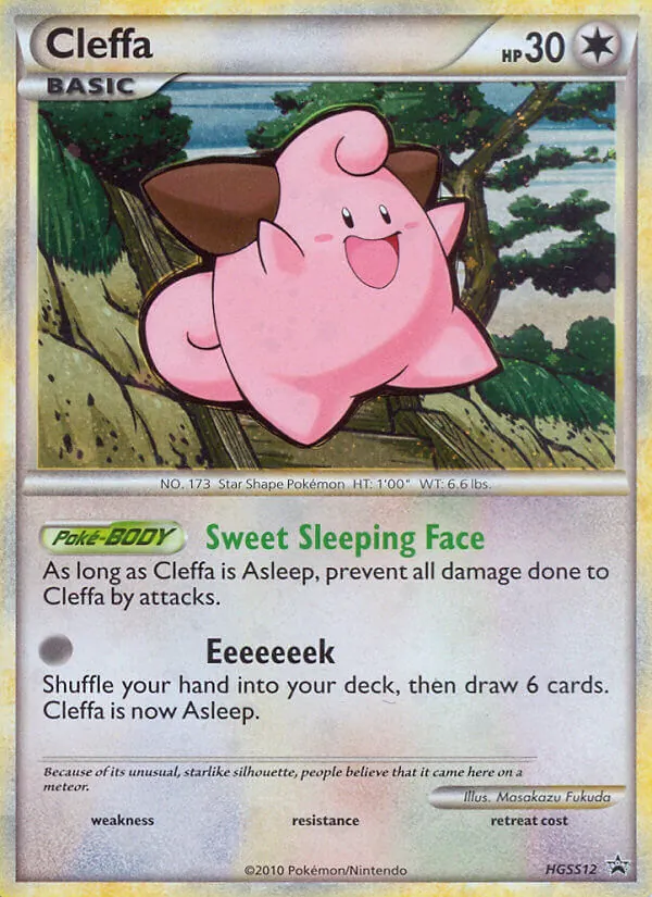 Cleffa, HeartGold & SoulSilver Promos HGSS12