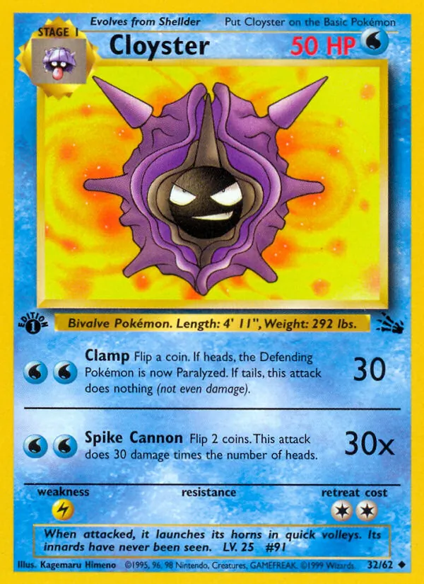 Cloyster, Fossil 032/062