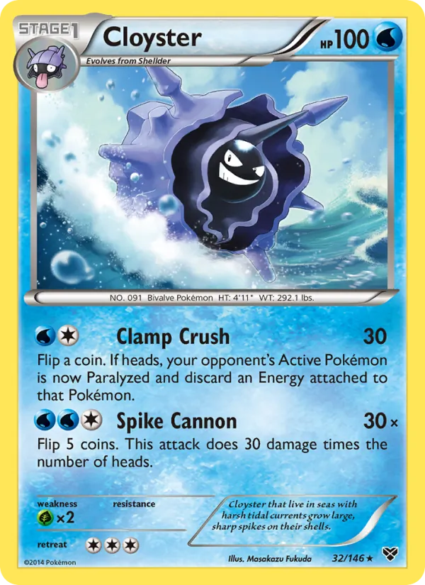 Cloyster, XY 032/146