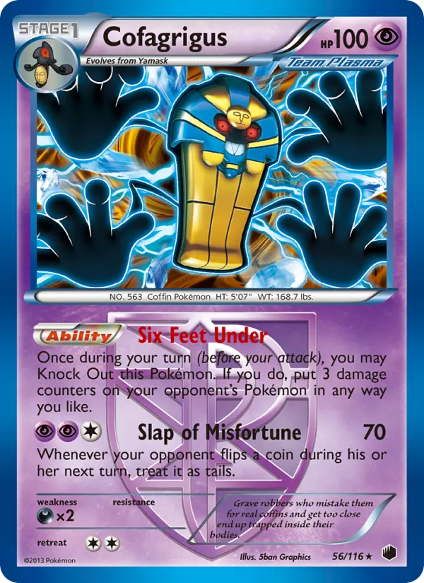 Cofagrigus, Plasma Freeze 056/116