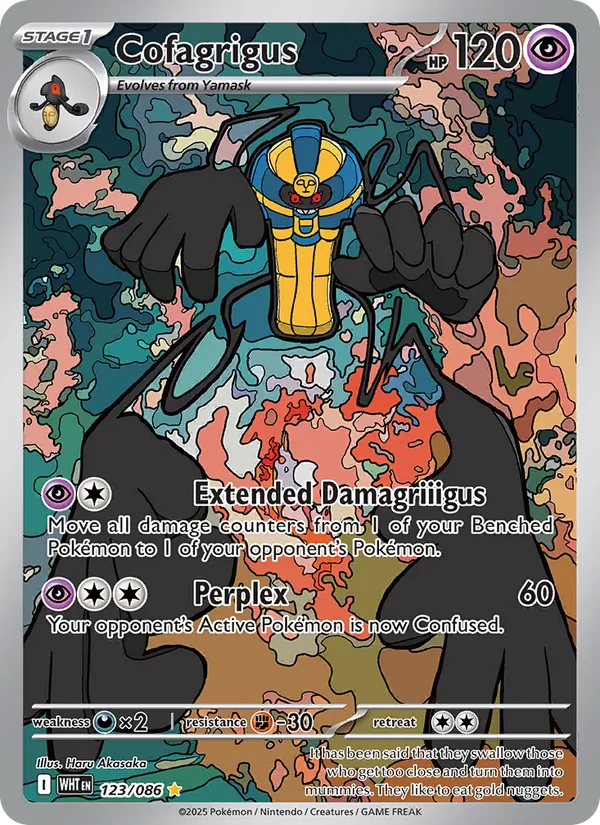 Cofagrigus, White Flare 123/086