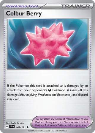 Colbur Berry, Surging Sparks 168/191