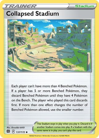 Collapsed Stadium, WC Deck 2023 (Psychic Elegance) 137/172