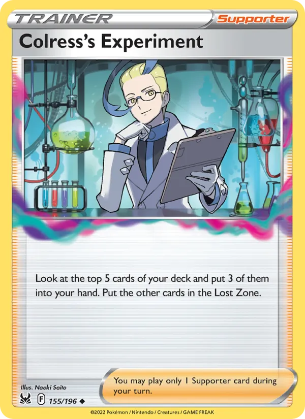 Colress's Experiment, Lost Origin 155/196
