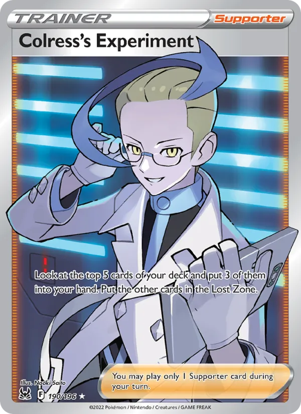 Colress's Experiment, Lost Origin 190/196