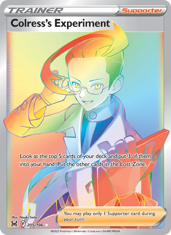 Colress's Experiment, Lost Origin 205/196