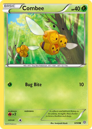 Combee, WC Deck 2016 (Bebe Deck) 009/098