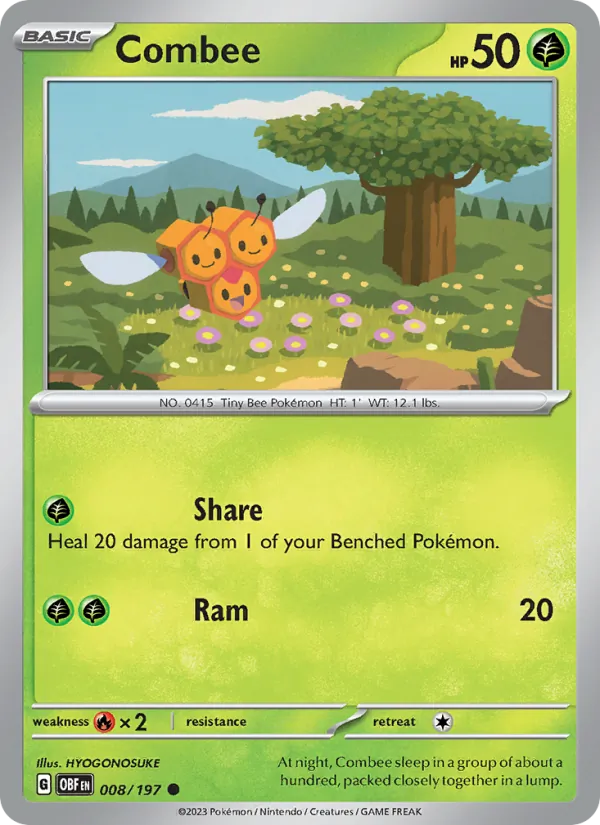 Combee, Obsidian Flames 008/197