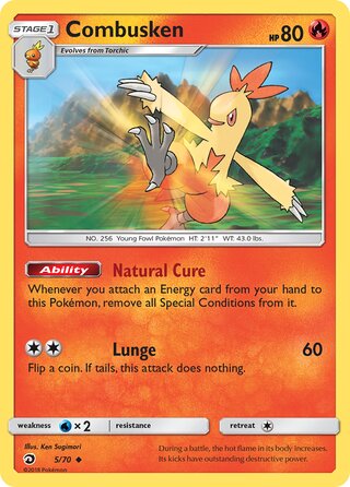 Combusken, Dragon Majesty 005/070