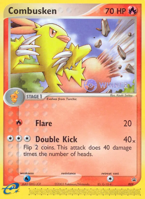 Combusken, Nintendo Promos 9