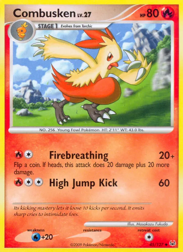 Combusken, Platinum 045/127