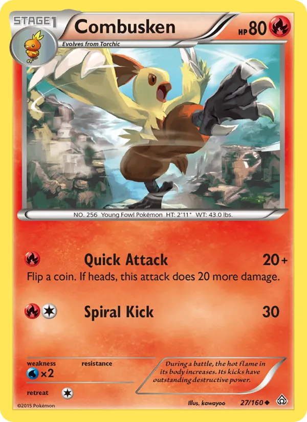 Combusken, Primal Clash 027/160