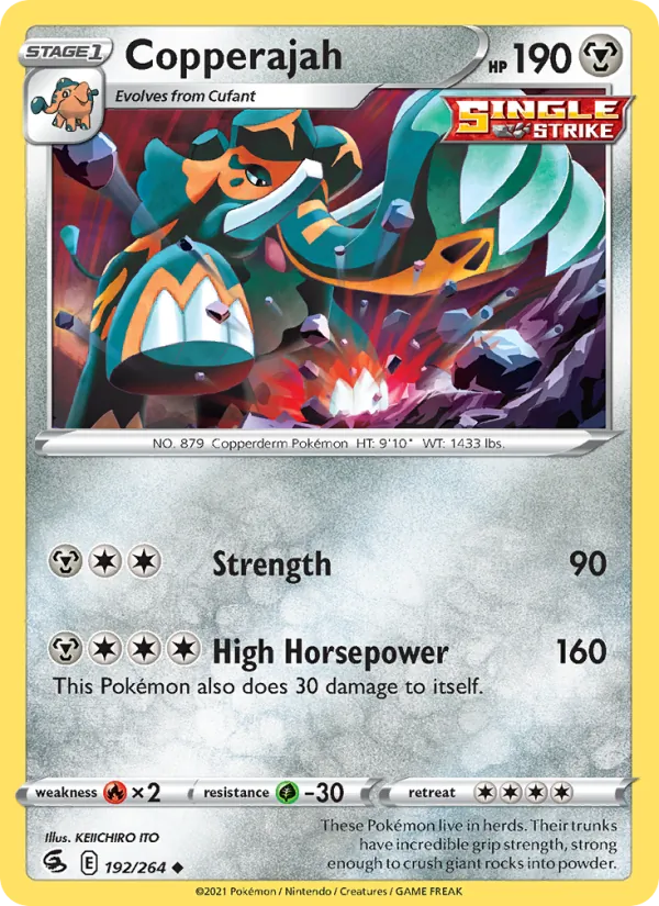 Copperajah, Fusion Strike 192/264