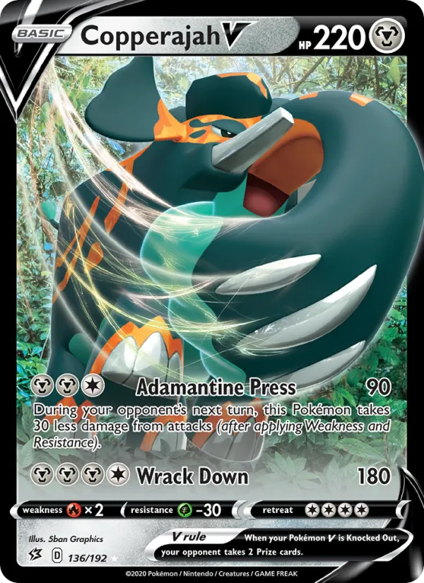 Copperajah V, Rebel Clash 136/192