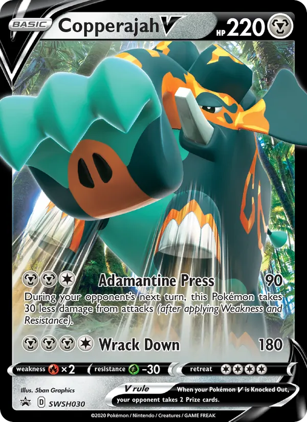 Copperajah V, SWSH Black Star Promos SWSH030/307