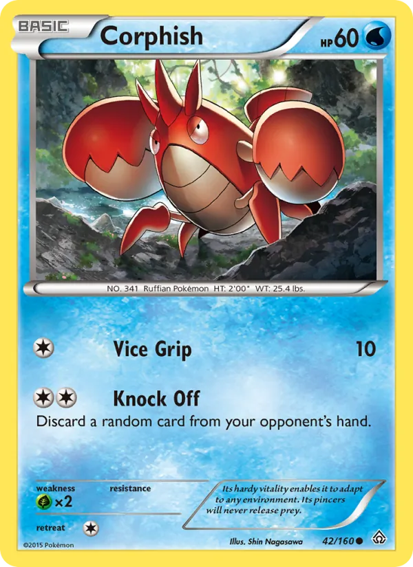 Corphish, Primal Clash 042/160
