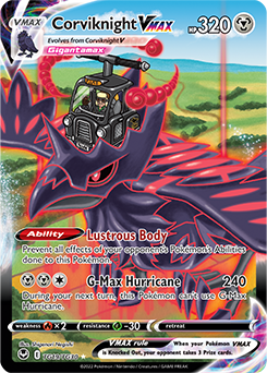 Corviknight VMAX, Silver Tempest Trainer Gallery TG19/30