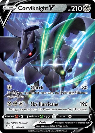 Corviknight V, Play! Pokémon Prize Pack Series One 109/163