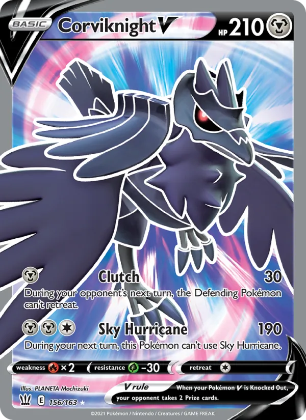 Corviknight V, Battle Styles 156/163