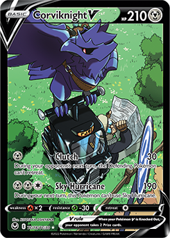 Corviknight V, Silver Tempest Trainer Gallery TG18/30