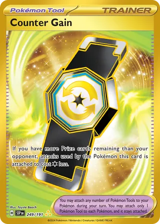 Counter Gain, Surging Sparks 249/191