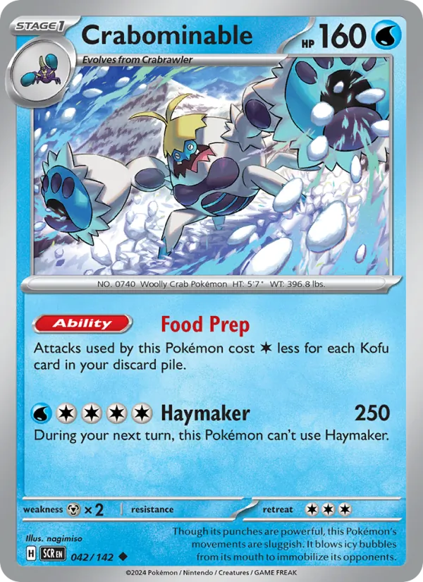Crabominable, Stellar Crown 042/142
