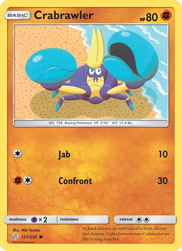 Crabrawler, Cosmic Eclipse 121/236