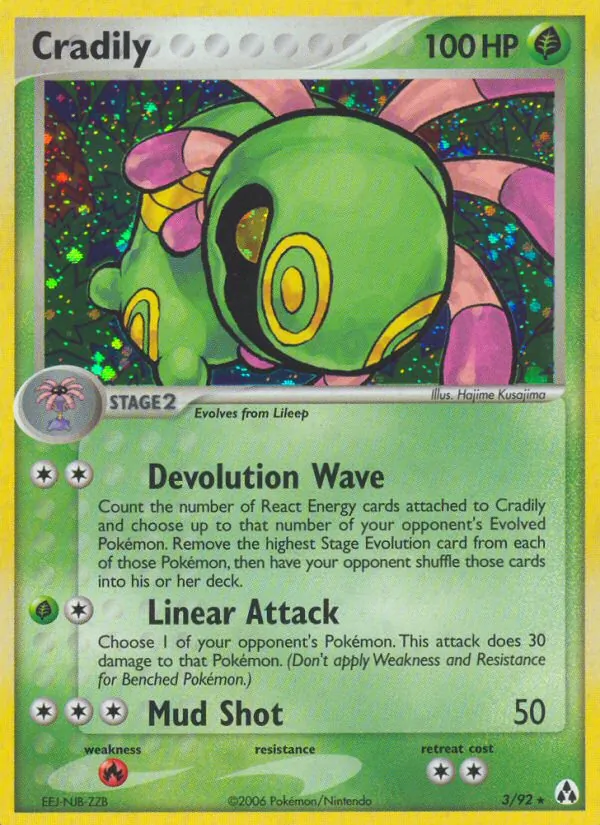 Cradily, Legend Maker 003/092