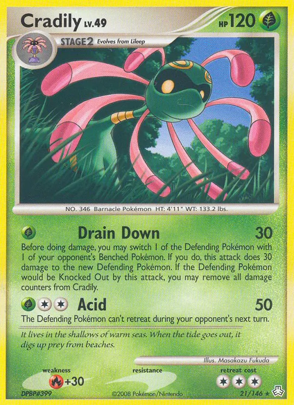 Cradily, Legends Awakened 021/146