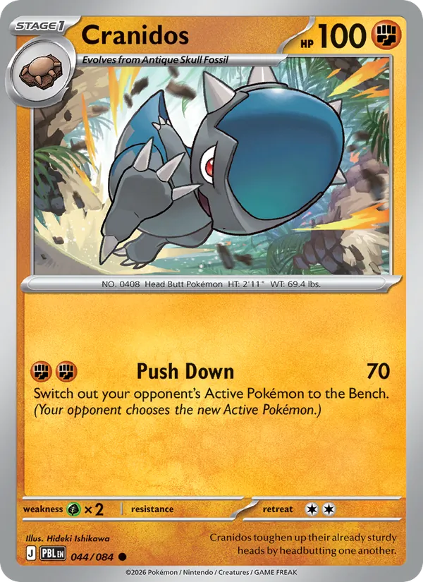 Cranidos, Pitch Black 044/084