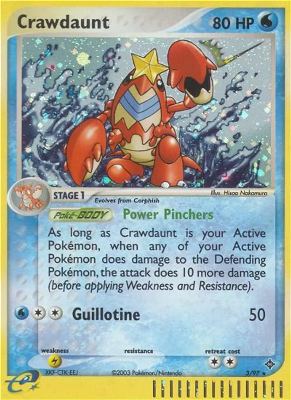 Crawdaunt, Dragon 003/097