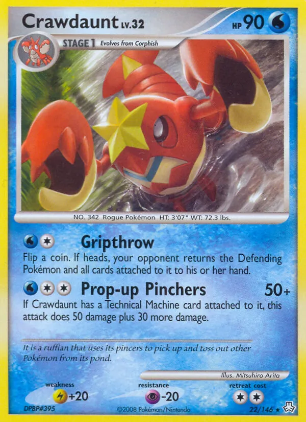 Crawdaunt, Legends Awakened 022/146