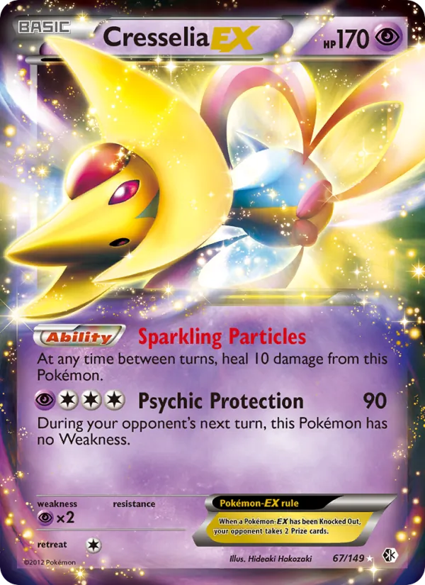 Cresselia-EX, Boundaries Crossed 067/149