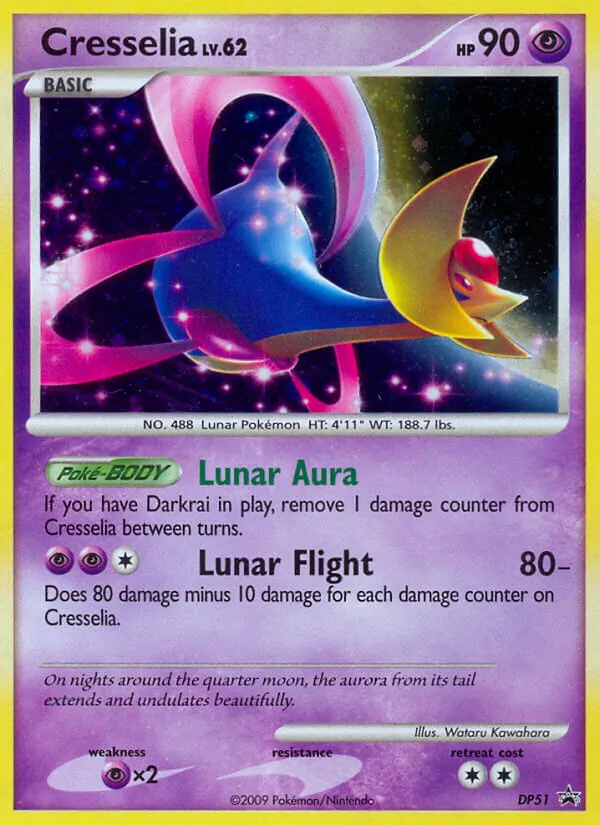 Cresselia, Diamond & Pearl Promos DP51