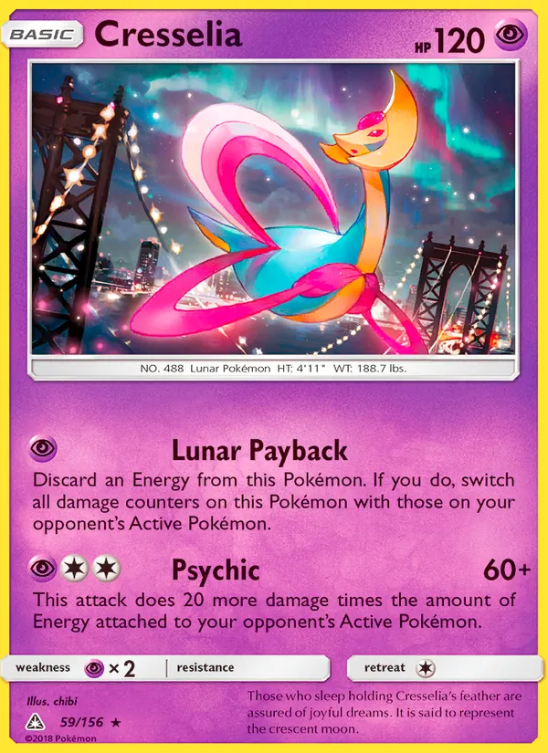 Cresselia, Ultra Prism 059/156