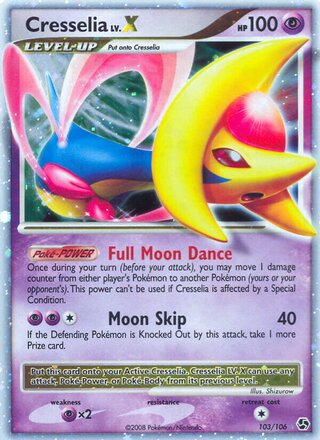 Cresselia LV.X, Great Encounters 103/106
